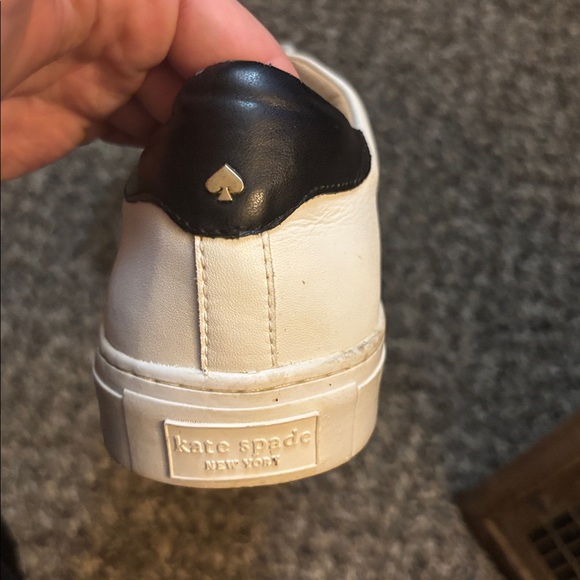 Kate Spade White Perforated Sneakers - Picture 8 of 8